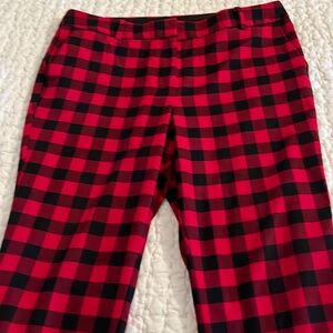 Talbots Buffalo plaid 14P ankle pants